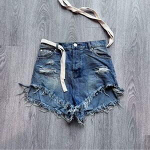 NWOT High Waist Denim Shorts